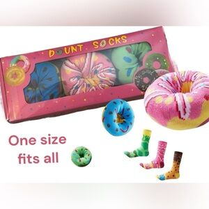 TikTok AGRIMONY Donut socks box 3 Pairs